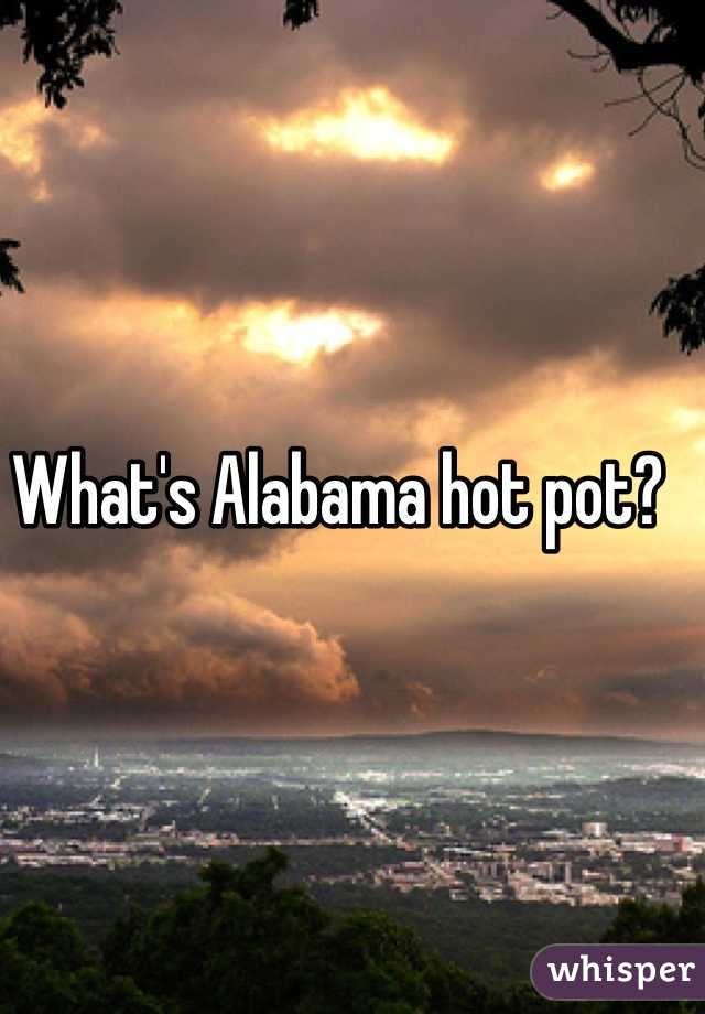 Alabama Hot Pot Pocket